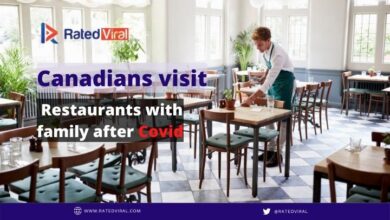 Canadians visit Restaurants with family