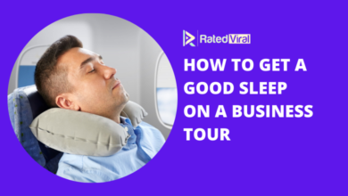 How to get a good sleep on a business tour