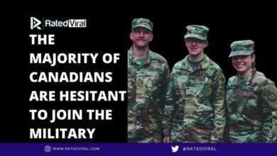 The Canadians Are hesitant to join the military